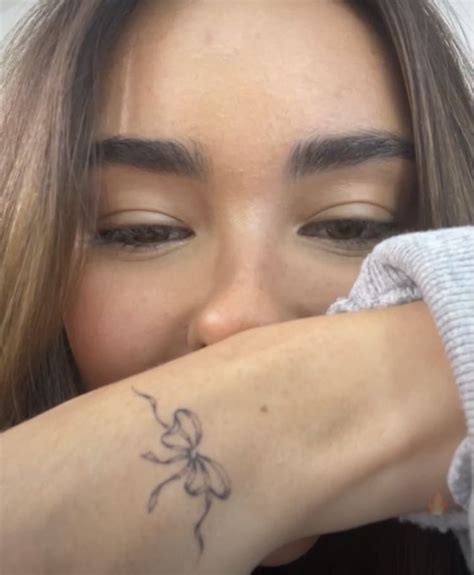 madison beer tattoo